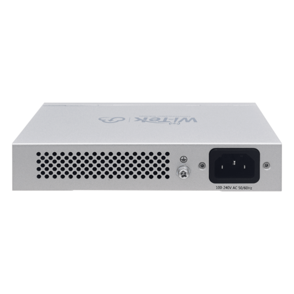 Switch PoE / Administración en la nube / Con 4 puertos 10/100 Mbps PoE af/at / 2 Puertos Uplink 10/100 Mbps / Presupuesto 60 W / PoE hasta 250 metros