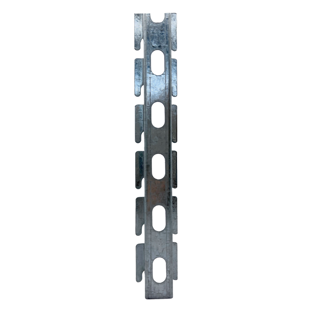 Sujetador Universal Profundo Multiusos, Tramos de 3 metros de largo, Con Acabado Electro Zinc, Complemento Ideal Para la Instalación de Charola Tipo