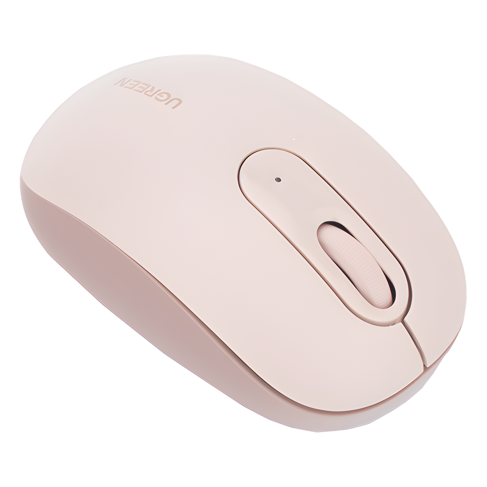 Mouse Inalámbrico 2.4G 800/1200/1600/2400 DPI | Función de 3 botones | Alcance 10m | Silencioso | Ergonómico | Anti-caída y Anti-interferencias |