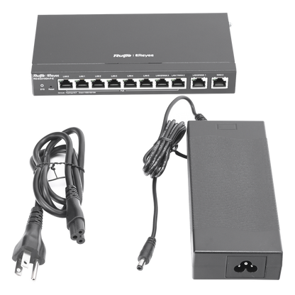 Router Balanceador con Función SD-WAN, PoE+ hasta 110 Watts, Hasta 4 Servicios de Internet y hasta 350 clientes con desempeño de 1.5 Gbps