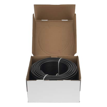 Cable Fotovoltaico Negro / Cobre Estañado / 4 mm² (12 AWG) / 2000V / Rollo de 100 m / / UL 4703 y TUV
