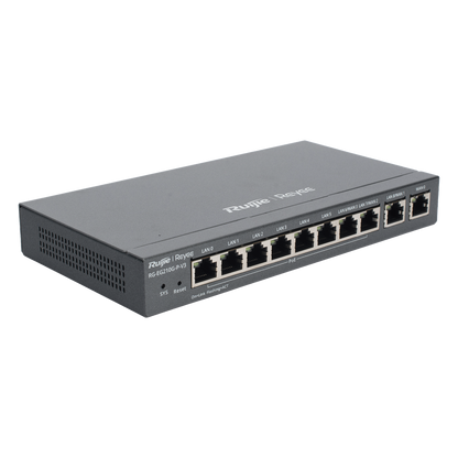 Router Balanceador con Función SD-WAN, PoE+ hasta 110 Watts, Hasta 4 Servicios de Internet y hasta 200 clientes con desempeño de 1 Gbps