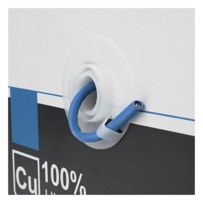 Bobina de Cable de 305 Metros (1000 Pies) Cat6+, CMR, Calibre 23 Alto Rendimiento, ETL, UL, Color Azul, Super Flexible, para Aplicaciones de Video
