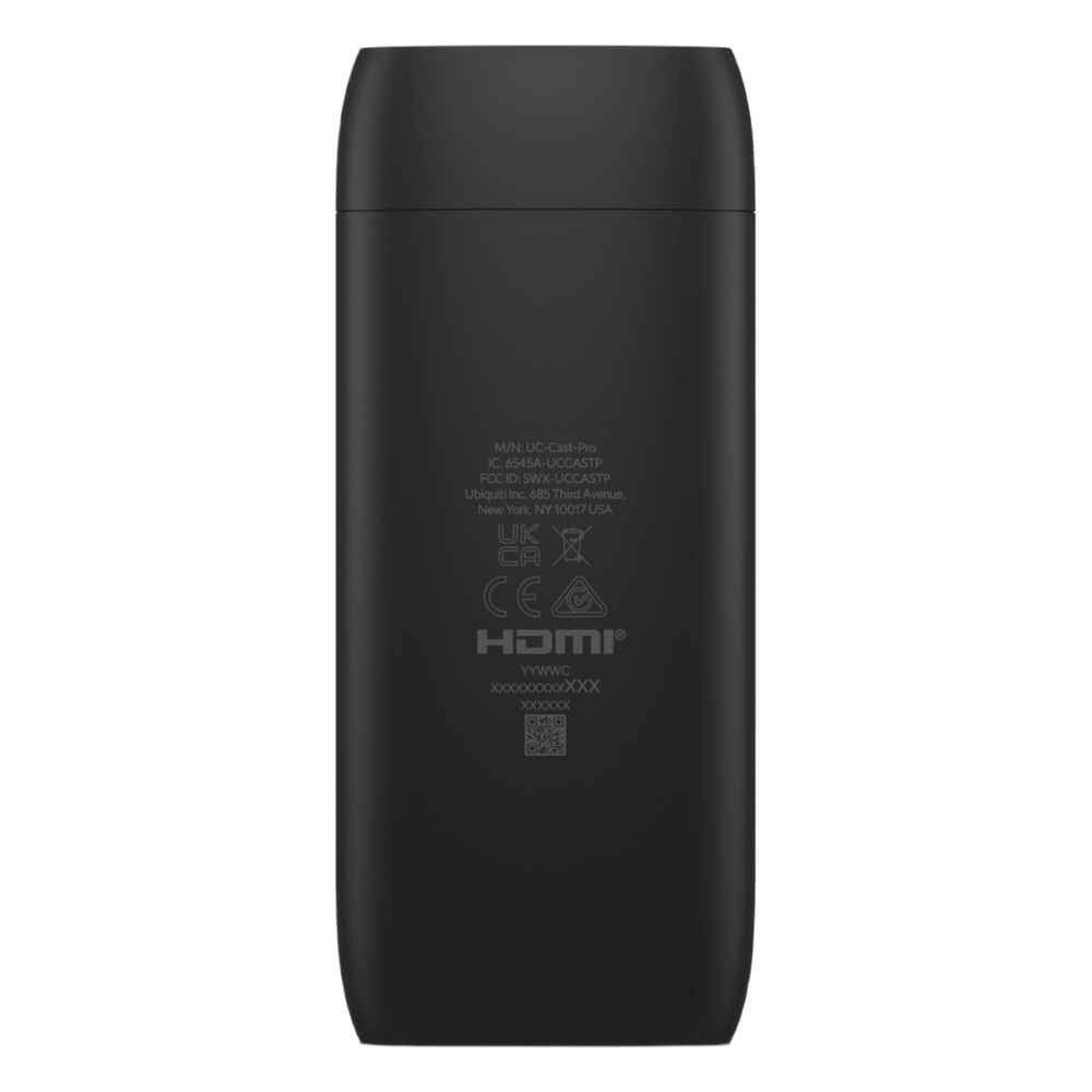 UniFi Cast Pro para UniFi Connect, señalización digital, convierta cualquier pantalla HDMI en una terminal audiovisual controlada centralizadamente
