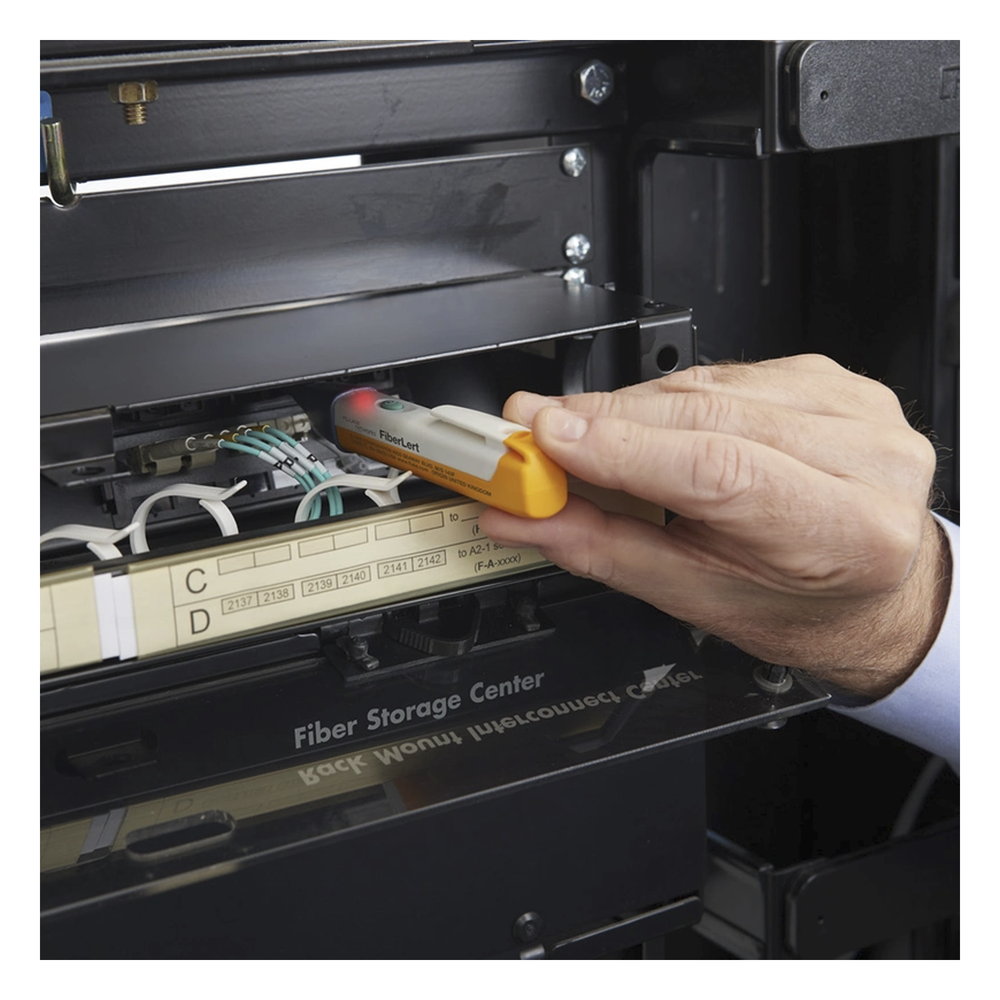 Detector de Fibra Activa y Potencia Óptica FiberLert, Para Fibras Monomodo y Multimodo en Lambdas de 850 a 1625 nm, Detección sin Contacto