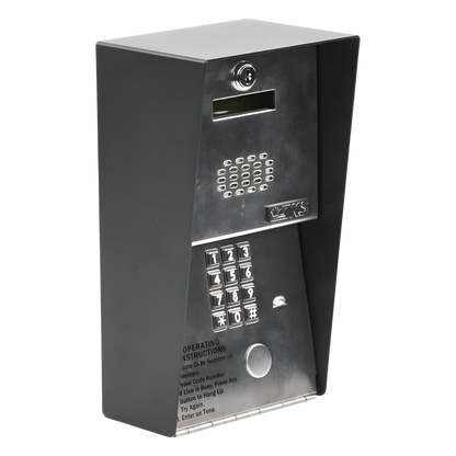 Audioportero Telefónico DKS Para 600 números Telefónicos / Control Para 2 Puertas / Gabinete Para Sobreponer/ Marcación a 16 Digitos / Linea Análoga