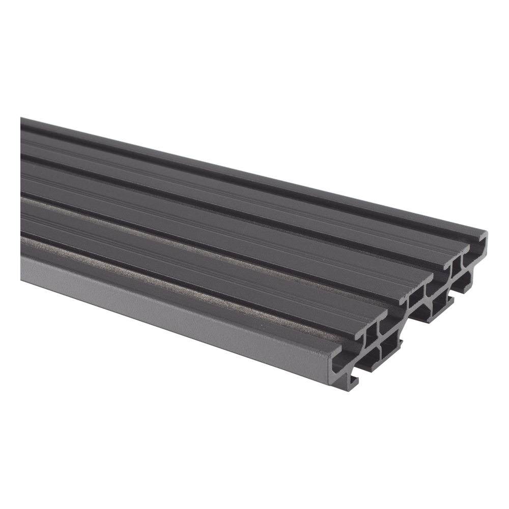 Accesorio_ Riel de Aluminio con Longitud 1750 mm | Ancho 120 mm| Espesor 9 mm | Incluye Tapas y Tornillos | Compatible con estructura para Videowall