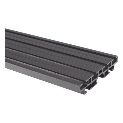 Accesorio_ Riel de Aluminio con Longitud 1750 mm | Ancho 120 mm| Espesor 9 mm | Incluye Tapas y Tornillos | Compatible con estructura para Videowall