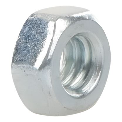 Tuerca Hexagonal de 1/4", con acabado Electro Zinc