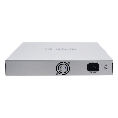 Switch PoE / Administración en la nube / Con 16 puertos 10/100 Mbps PoE af/at (Puertos 1-4: bt 90W) / 2 Puertos Uplink 10/100/1000 Mbps / 1 Puerto