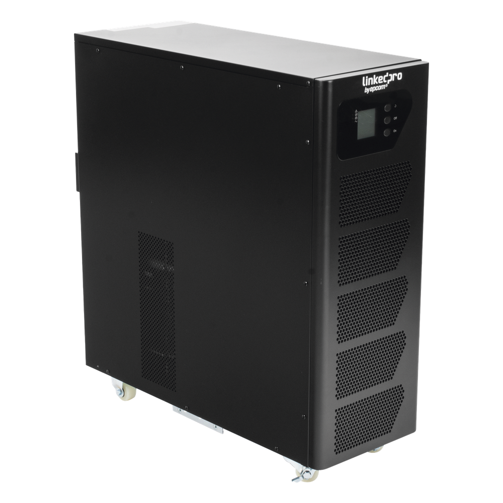 UPS Tipo Torre de 10KVA / Online Doble Conversión / Salida Fase Dividida 220V o 2 x 120V / Paralelismo hasta 4 Unidades / Pantalla LCD Táctil 7"