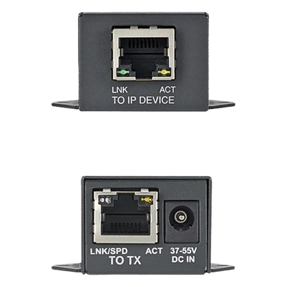 Receptor PoE/PoE+ Para Uso con Transmisor POEXTX1, Hasta 610 Metros (2000 ft) con Cable Cat5e o Cat6, 10/100Mbps