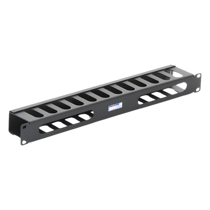 Organizador de cables horizontal de 19", 1UR