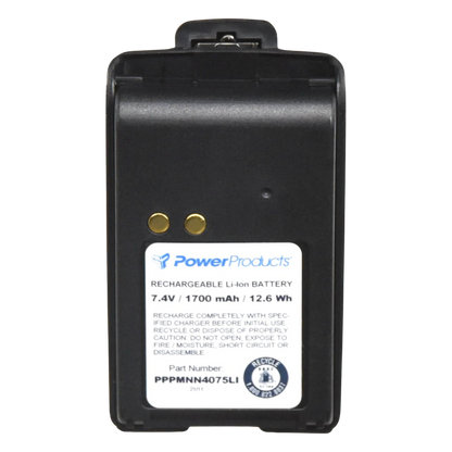 Bateria de Li-Ion 7.4 V, 1700 mAh, para radios Motorola Mag-One/ BR040