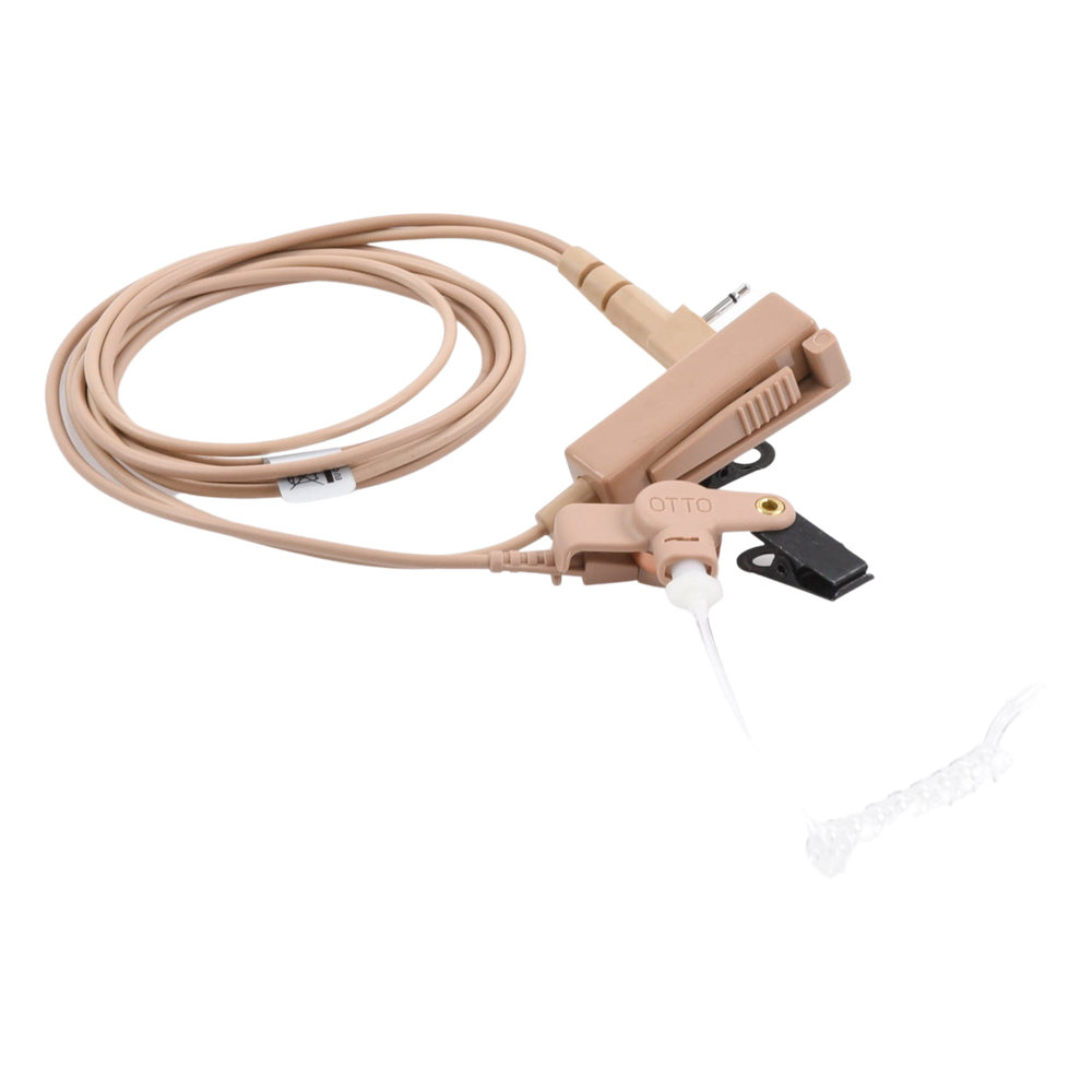 Kit de Micrófono-Audífono profesional de 2 cables para KENWOOD NX-340/320/420, TK-3230/3000/3402/3312/3360/3170