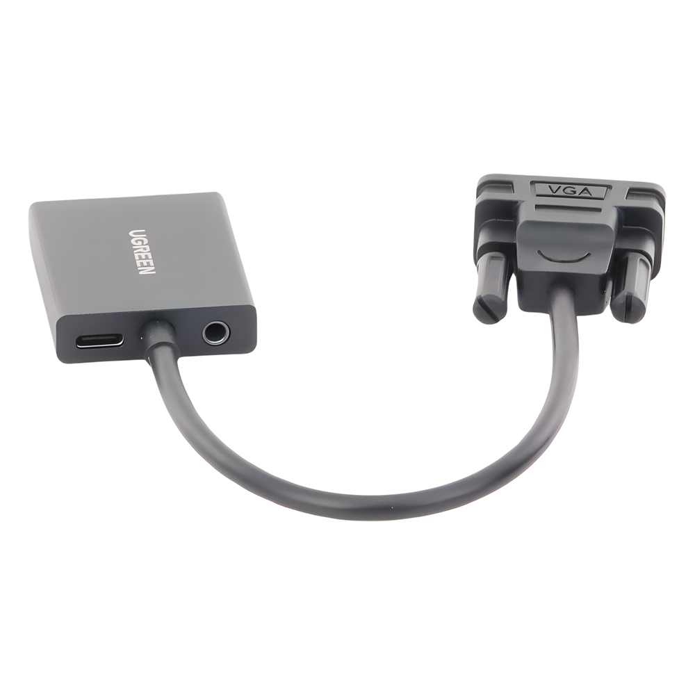 VGA Macho / Salida: HDMI Hembra / Resolución de 1080P@60Hz / Puerto Estéreo de 3.5 mm / Plug and Play, Sin Controlador / Longitud del Cable 15 cm