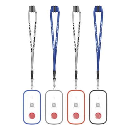 Botón de Pánico LoRaWAN con GPS / BLE para Interior y Exterior / Batería Recargable / IP66