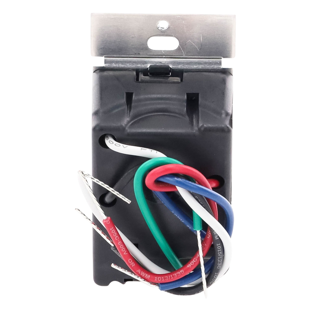 Interruptor de pared inteligente Claro on/off, 120 V con neutro, 5 A en LED y 600 W incandescente, funciona con control Pico y Smart Hub Caseta