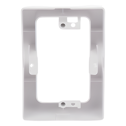 Caja Sin Fondo Universal, Color Blanco de PVC Auto Extinguible (7900-02002)