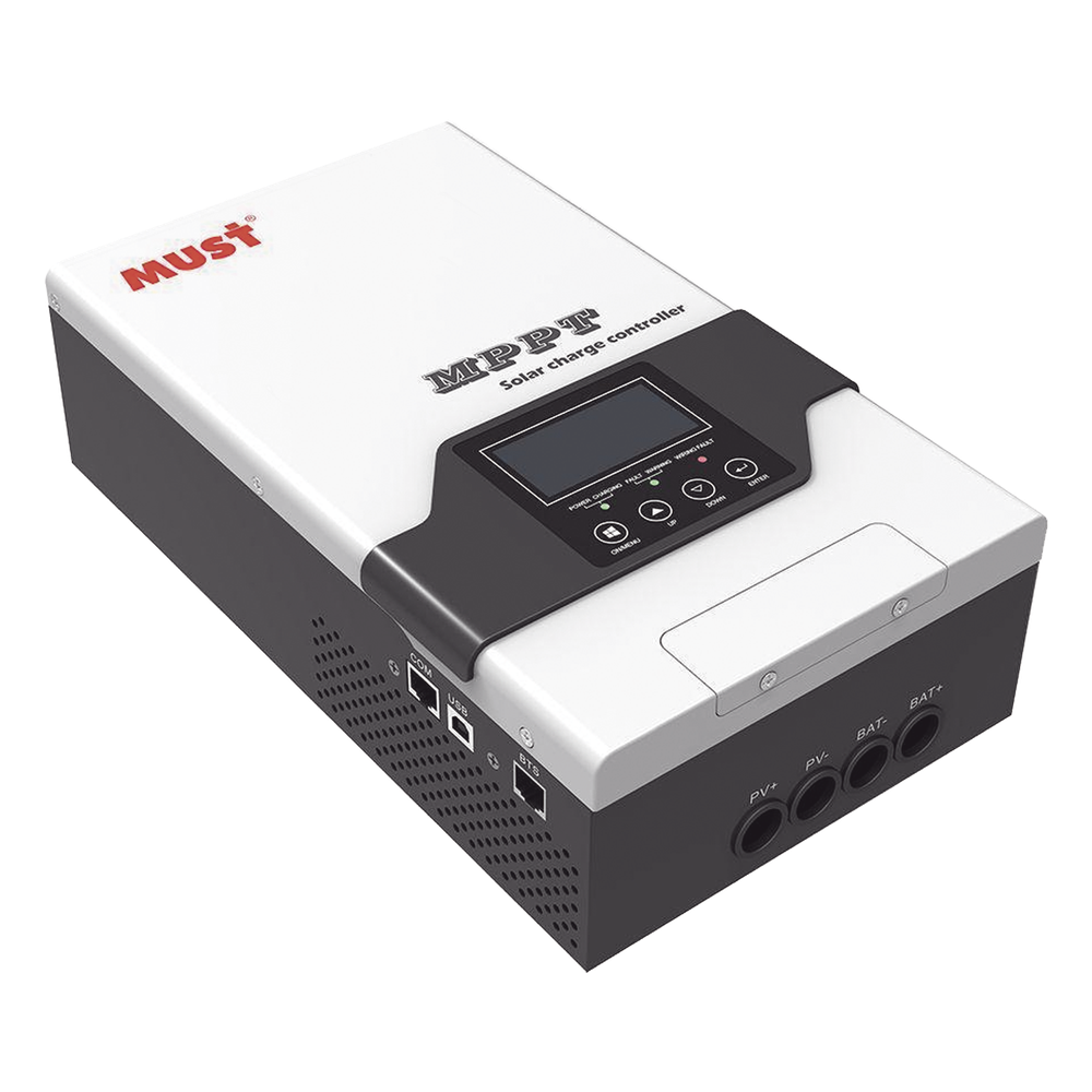 Controlador Solar MPPT 80A 12/24/36/48V, Máximo Voltaje de Circuito Abierto Voc 245Vcc, Configurable para Baterías de Litio
