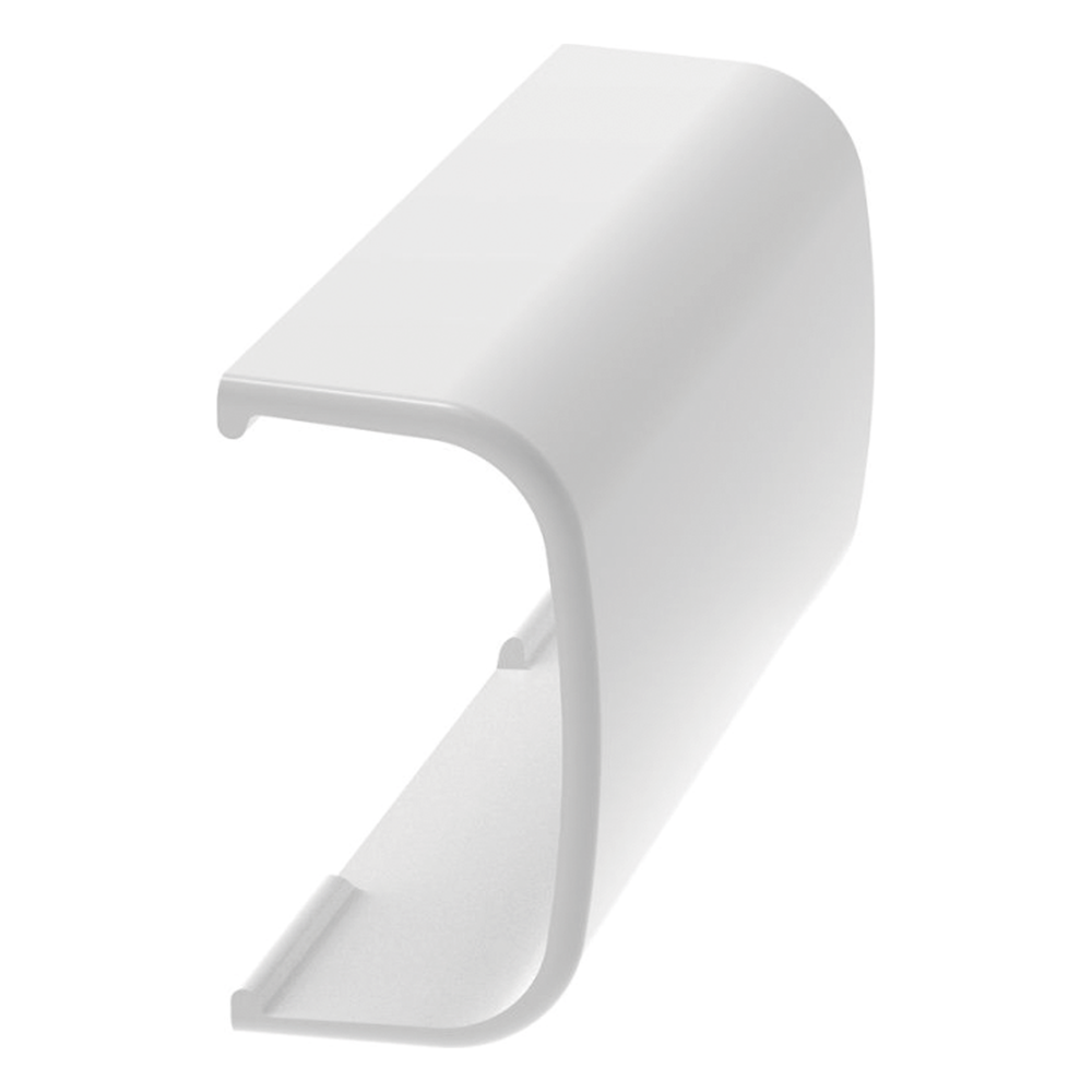 Unión recta, para uso con canaleta LD5, material ABS, Color Blanco