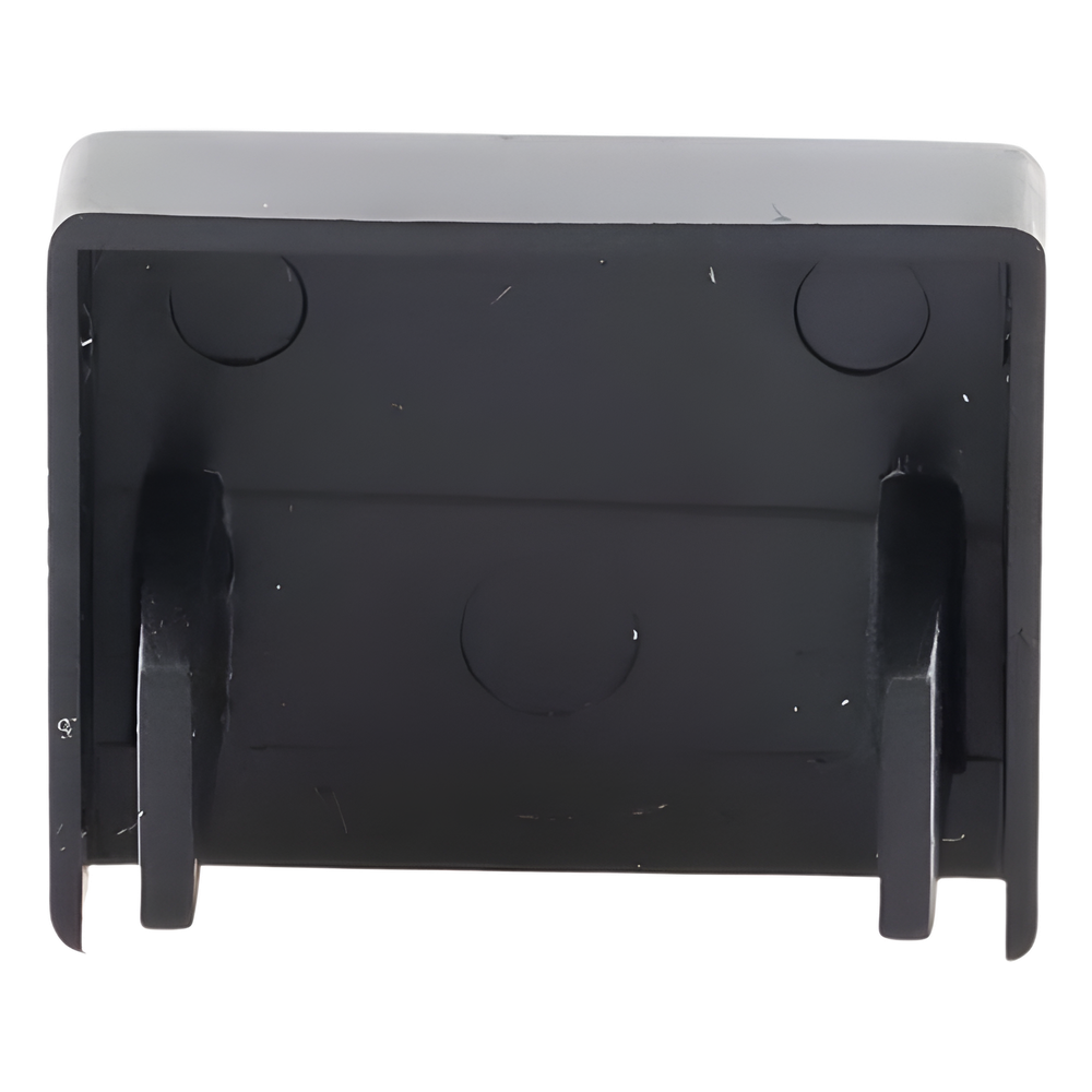 Tapa Final en Color Negro de PVC Auto Extinguible, Para Canaleta TMK-1720-N-CC (5290-02003)