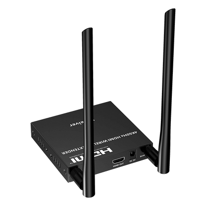 Receptor Inalámbrico HDMI | 4K@60Hz 4096x2160 | Tecnología ipcolor STREAM | Banda 5G 5.18-5.24 GHz | Distancia 50 m | Conexión de Hasta 1 a 4