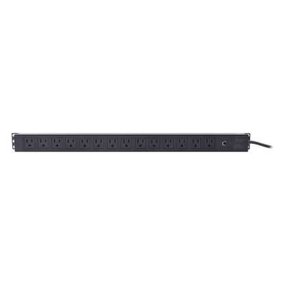 Unidad de Distribución de Energía (PDU) / 14 Tomas / 125 V / Montaje Vertical / Cable 1.90 m (6.2 ft) / Gabinete 650 mm (25.6 in) de Ancho
