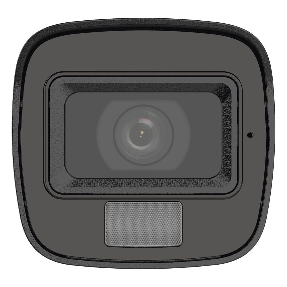 [Dual Light] Bala IP 4 Megapixel / Lente 2.8 mm / Ángulo de visión 104° / 20 mts IR + 15 mts Luz Blanca / Micrófono Integrado / ACUSENSE Lite