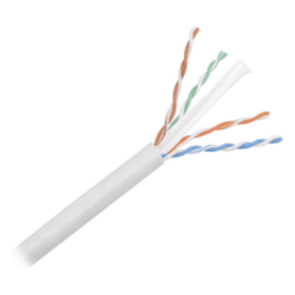 Bobina de Cable UTP 305 Metros (1000 Pies) de Cobre, NetKey, Reelex, Gris, Categoría 6 (24 AWG), 1000Mbps, PVC (CM), de 4 Pares