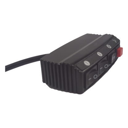 Switch de 5 interruptores para Encendido/Apagado y Control de patrones de destello