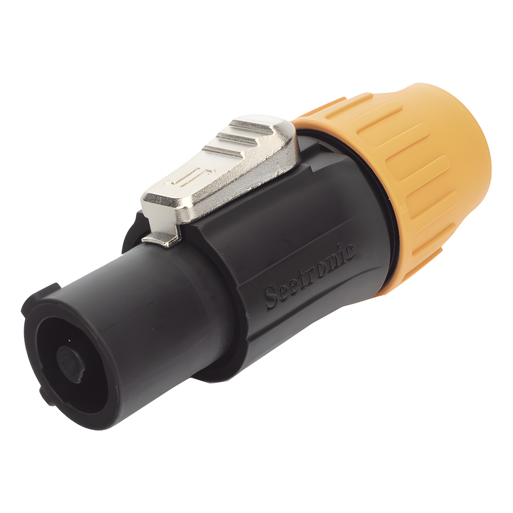 POWERCOM, línea, neutro y conexión a tierra de seguridad preadaptada IP65 Color Negro