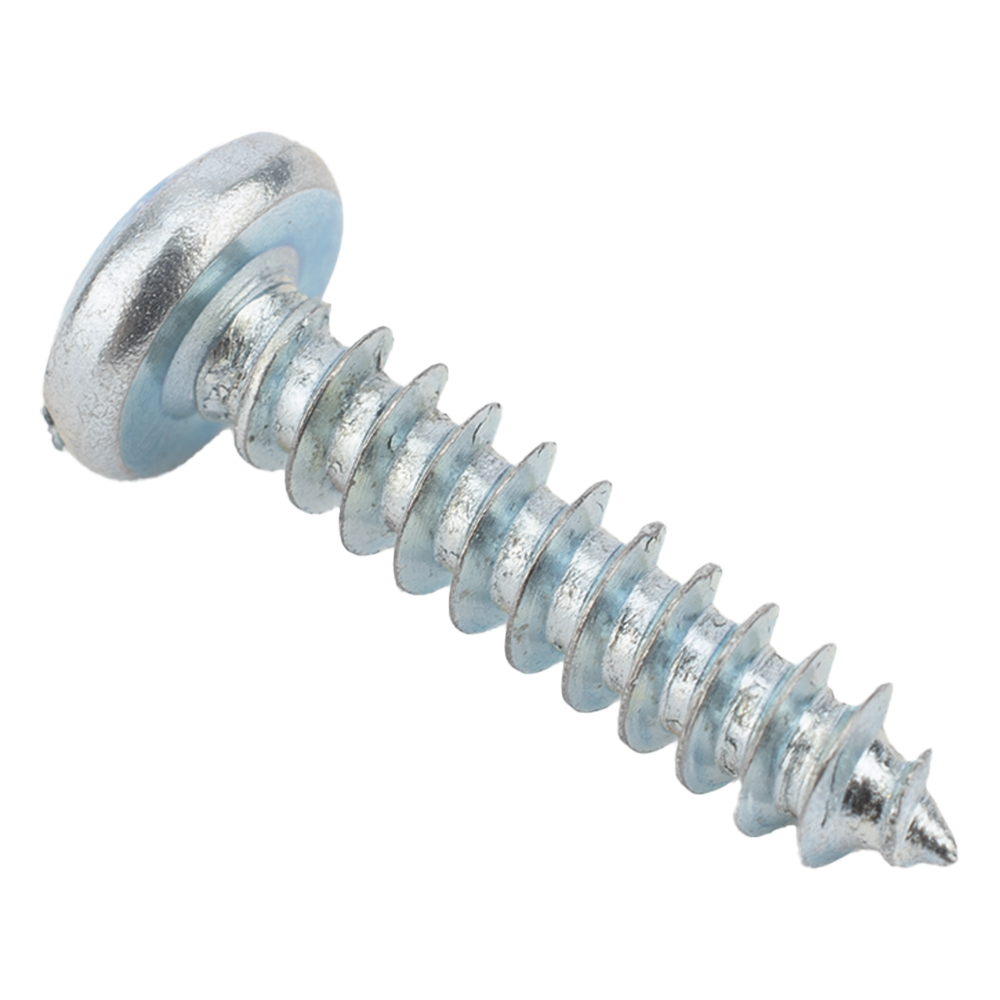 Paquete de 20 taquetes blancos 3/4" y 20 tornillos 8mm x 3/4" (1101-05002)