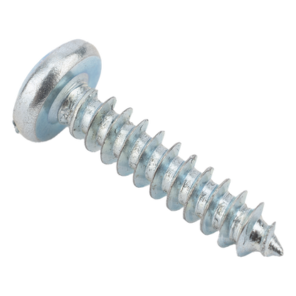Paquete de 20 taquetes blancos 3/4" y 20 tornillos 8mm x 3/4" (1101-05002)