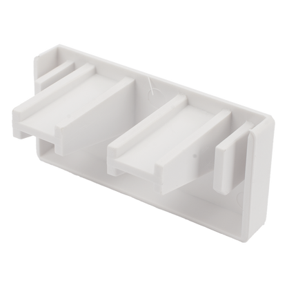 Tapa final color blanco de PVC auto extinguible, para canaleta TMK1735, TMK1735SD (5390-02001)