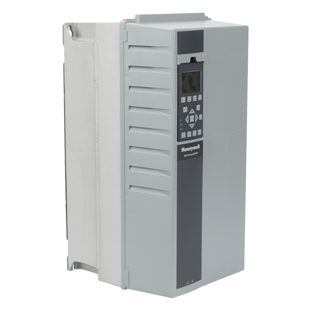 Variador de frecuencia trifásico para HVAC de 15 HP, 460 Vac, gabinete NEMA 1 con teclado gráfico