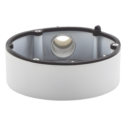Caja de Conexiones de Exterior para Cámaras Tipo Mini Domo / IP66 / Color Blanco