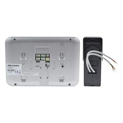 Kit de Videoportero Analógico con Pantalla LCD a Color de 7" / Frente de Calle para Exterior IP65 / Salida de Relevador