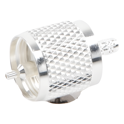 Conector UHF Macho (PL-259) de anillo plegable para cables RG-58/U, RG-142/U