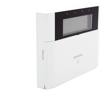 (AX HYBRID PRO) Teclado Compatible con el Panel Hybrid Pro Hikvision DS-PHA64-LP y DS-PHA64-LP(B) / Pantalla LCD / 2 zonas cableadas / 1 salida de