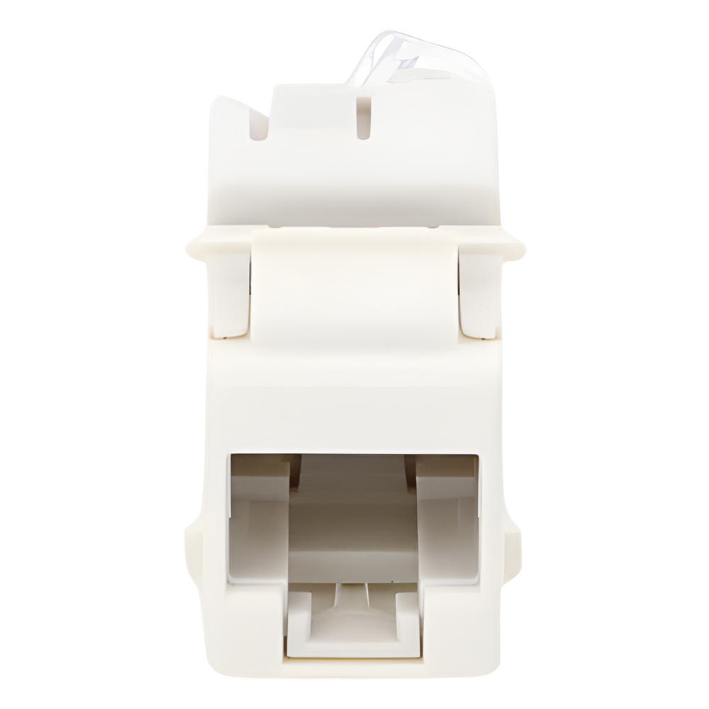 Jack Ultramax Cat6A, UTP, Tipo Keystone, Color Blanco, Punch Down