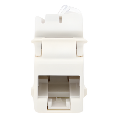 Jack Ultramax Cat6A, UTP, Tipo Keystone, Color Blanco, Punch Down