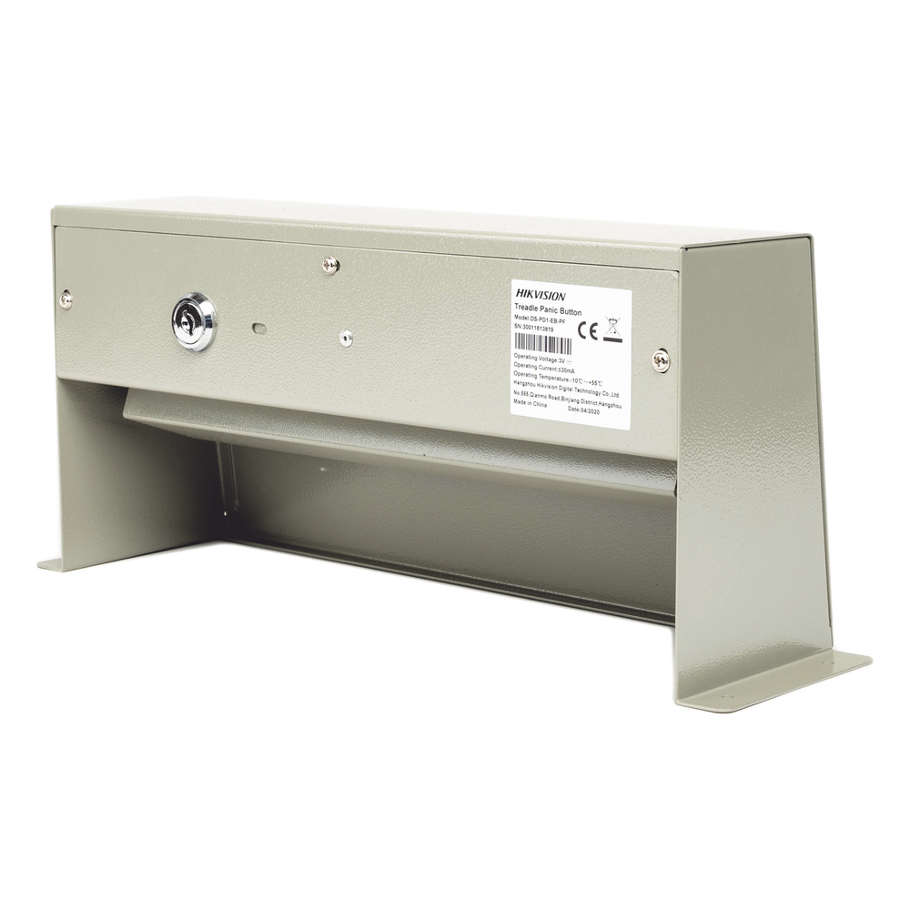 Botón de Pánico Tipo Pedal / Construcción Metálica / Contacto NO/NC / 333 x 88 x 145 mm / Para Paneles AX Hybrid PRO