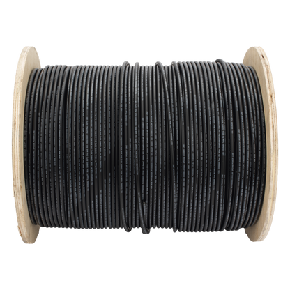 Cable Fotovoltaico Negro / Cobre Estañado / 6 mm² (10 AWG) / 2000V / Rollo de 500 m / / UL 4703 y TUV