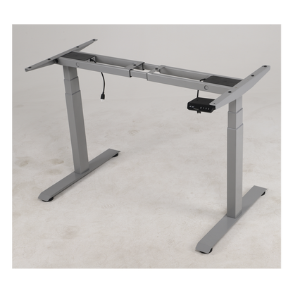 Base de Escritorio Motorizado Profesional / Altura Ajustable 60-125cm / Estructura Estable / Funcionamiento Suave / 3 Preset de Posiciones / Color