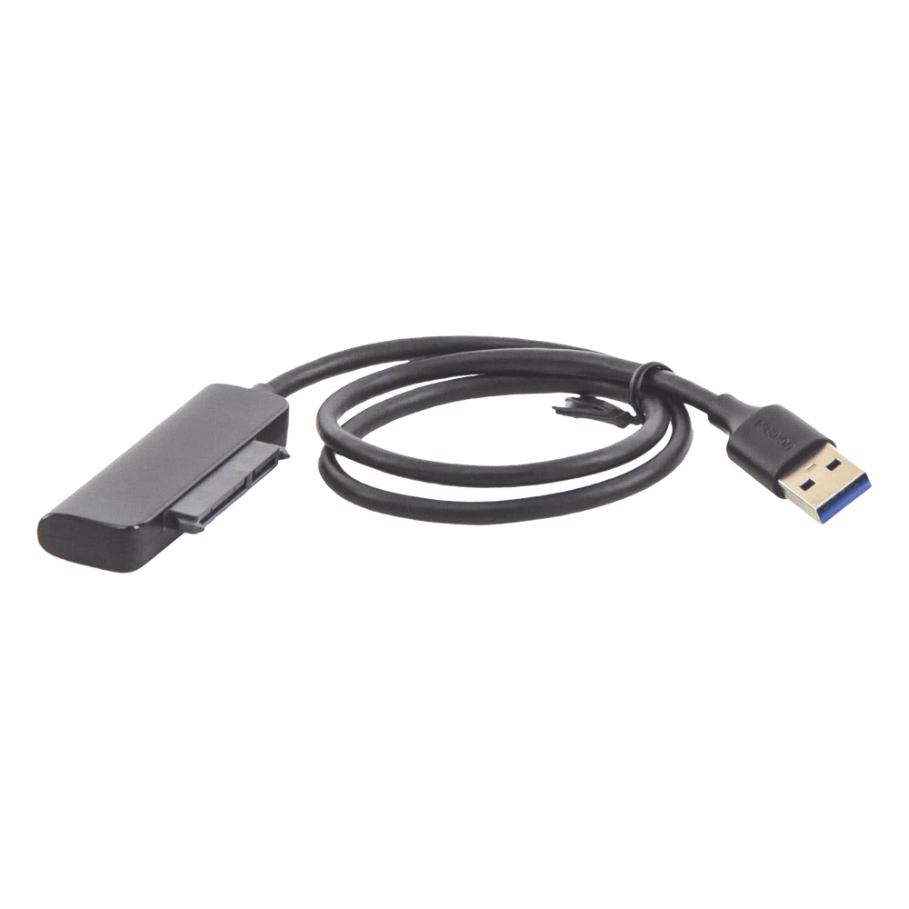 Cable Adaptador SATA a USB 3.0 | SATA 3.0/2.0 | Soporta HDD y SSD de 2.5" | Soporta S.M.A.R.T, TRIM, UASP | No Requiere Adaptador de Corriente |