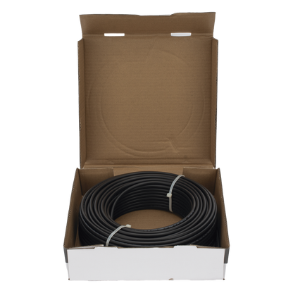 Cable Fotovoltaico Negro / Cobre Estañado / 4 mm² (12 AWG) / 2000V / Rollo de 50 m / / UL 4703 y TUV