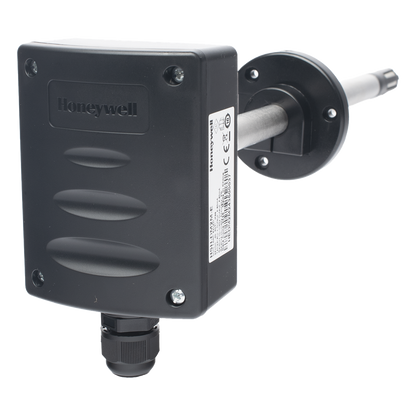 Sensor de temperatura y humedad relativa para ducto de HVAC con doble salida 4-20 mA y precisión de humedad ±2%