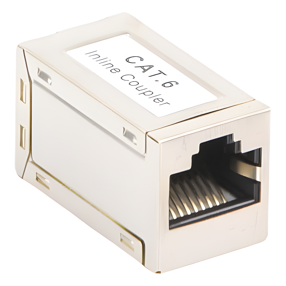 Acoplador Blindado (STP) Cat6 Hembra RJ45 a RJ45 Hembra