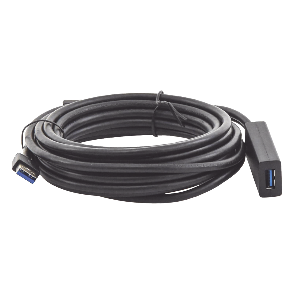 Cable de Extensión Activo USB 3.0 con puerto de alimentación Micro USB / 5 Metros / USB 3.0 a 5Gbps / No requiere controlador / Ideal para